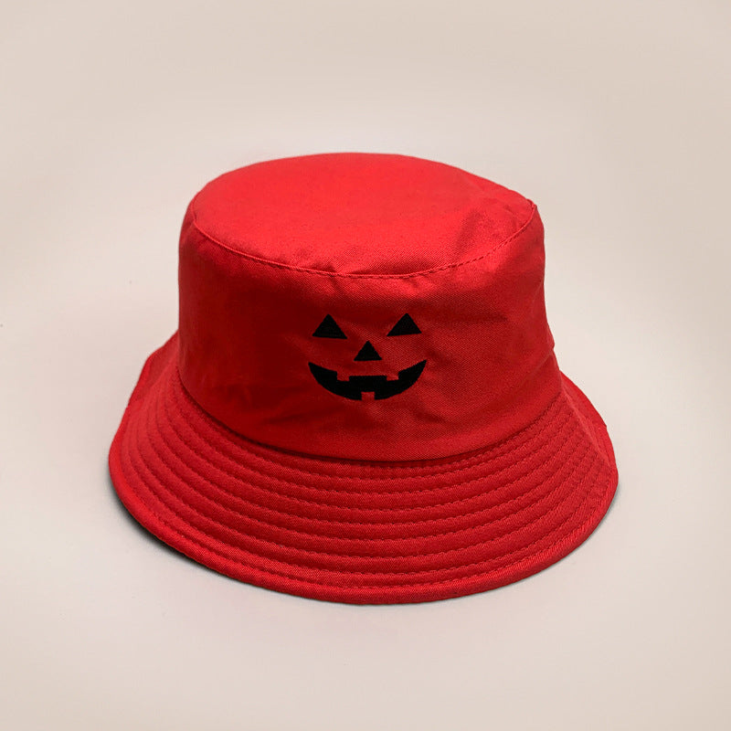 Halloween Spooky Pumpkin Bucket Hat for Adults
