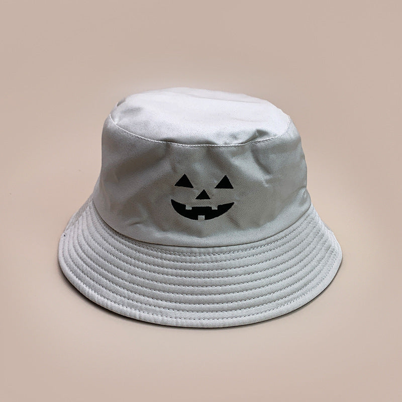 Halloween Spooky Pumpkin Bucket Hat for Adults