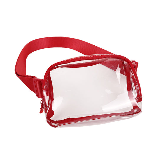 Clear Fanny Pack Stadium Approved Belt Waist Bag