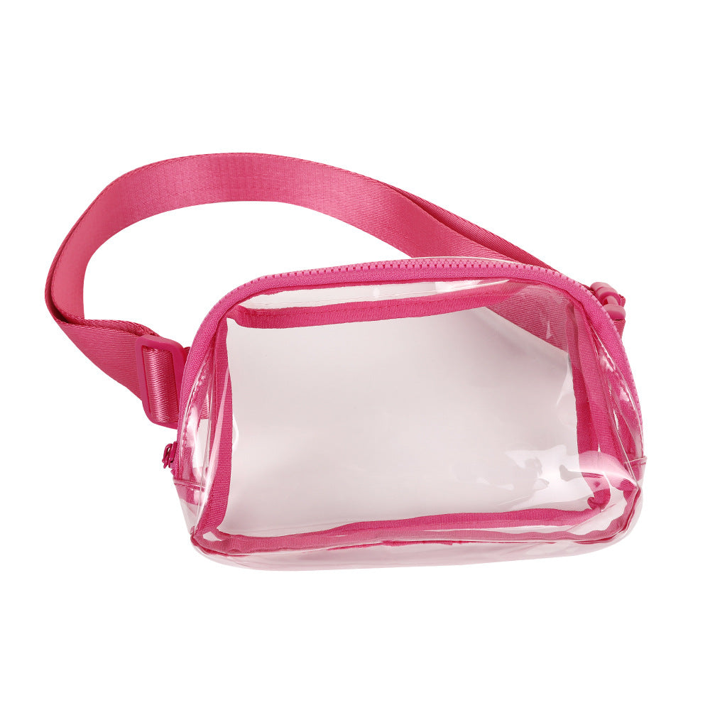 Clear Fanny Pack Stadium Approved Belt Waist Bag