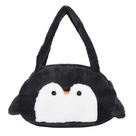Kawaii Animal Design Soft Plush Handbag Purse