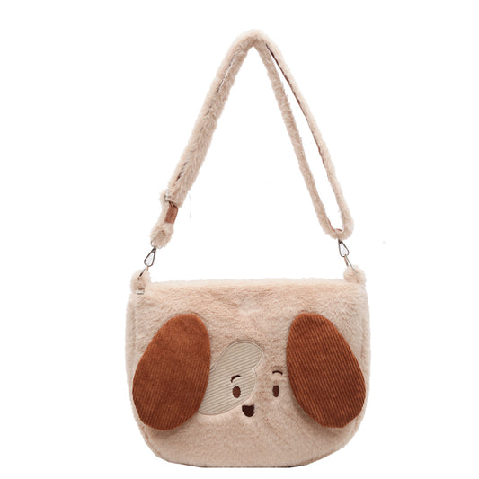 Girls Kawaii Plush Shoulder Bag
